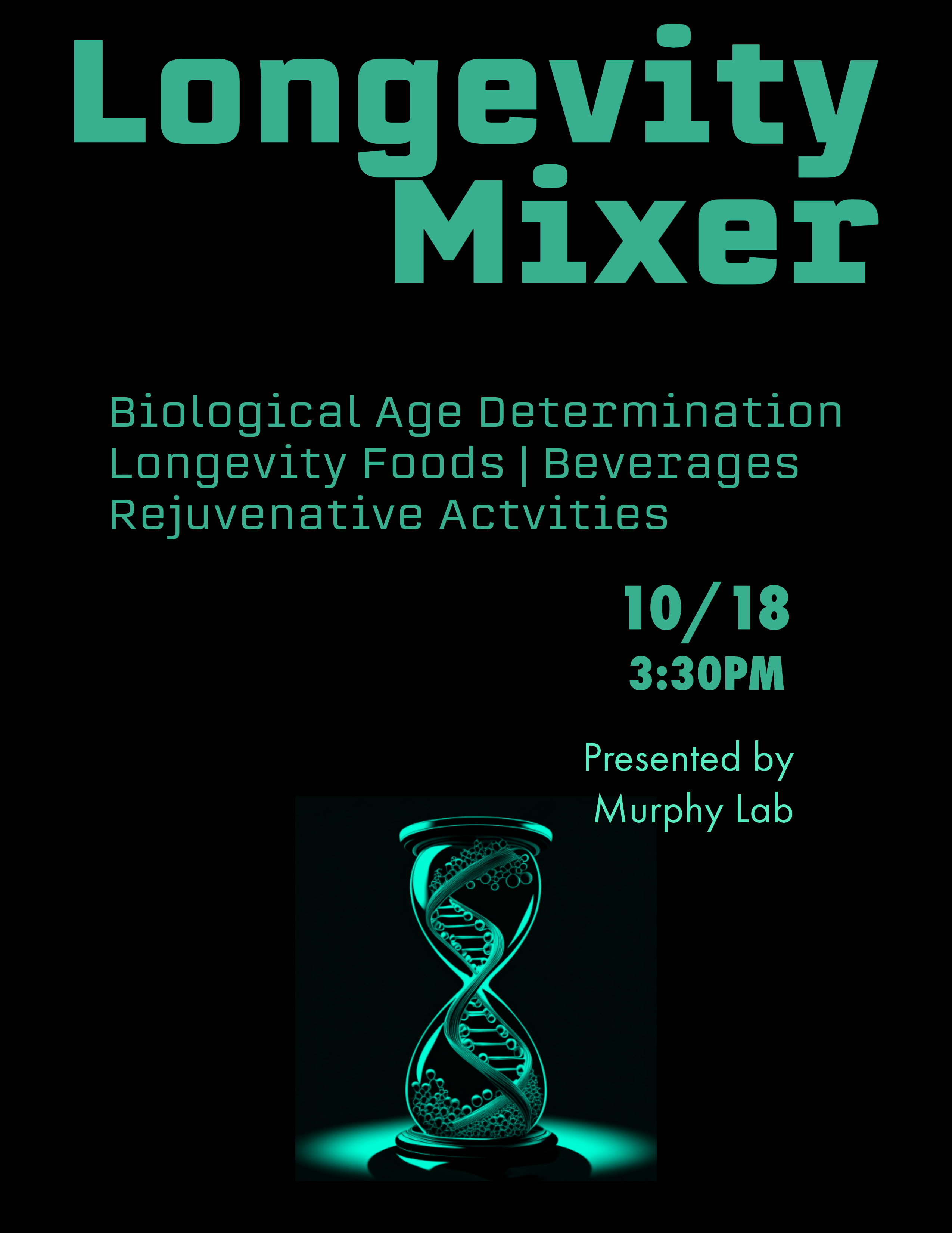 Our CReM Longevity Mixer Social Event! Murphy Laboratory